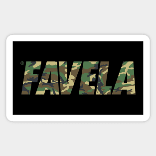 FAVELA camo Sticker